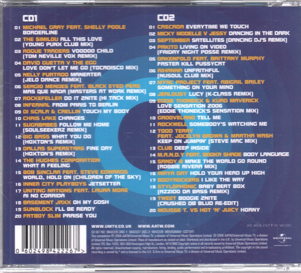 Various Artists - Summer Club Hits - Double Cd