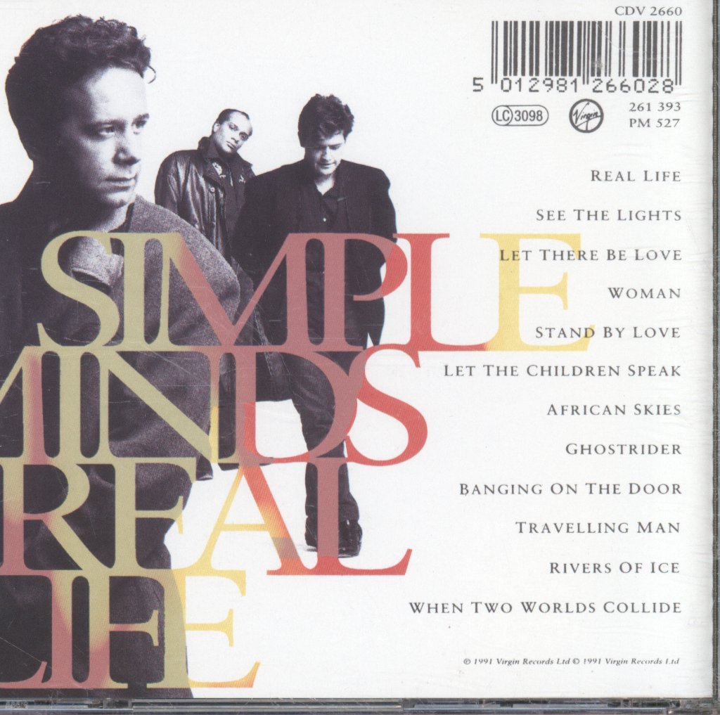 Simple Minds - Real Life - Cd