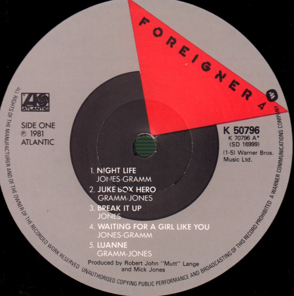 Foreigner - 4 - Lp