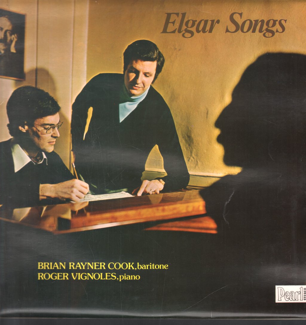Brian Rayner Cook / Roger Vignoles - Elgar Songs - Lp