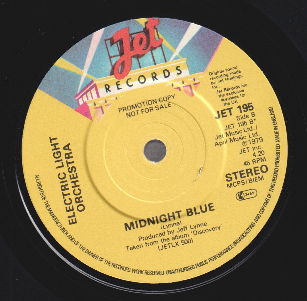 Electric Light Orchestra - All Over The World - 7 Inch