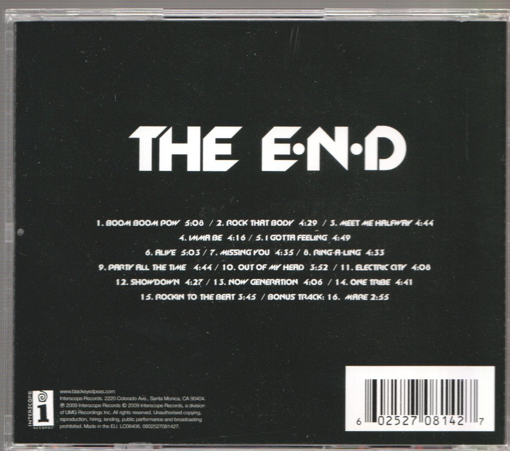 Black Eyed Peas - E.N.D - Cd