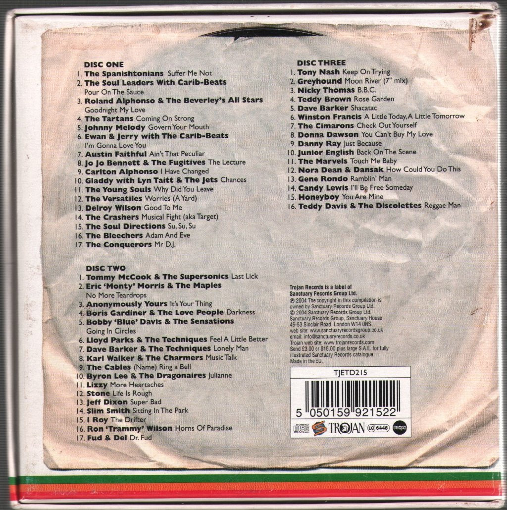 Various Artists - Trojan Reggae Rarities Box Set - Cd Set