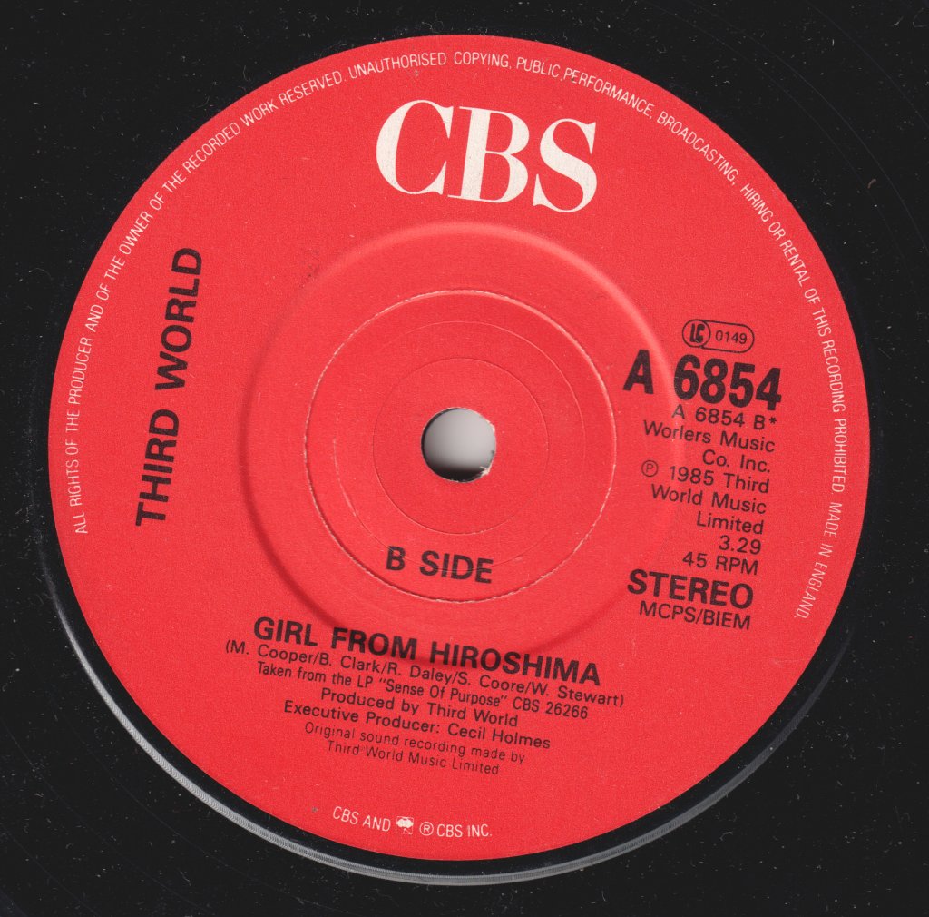 Third World (Reggae) - One More Time - 7 Inch