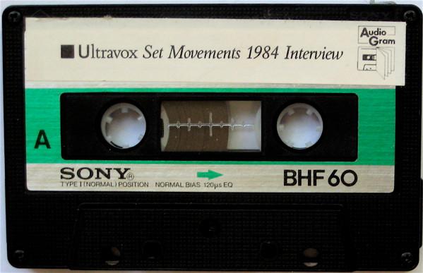 Ultravox - Set Movements 1984 Interview - Cassette