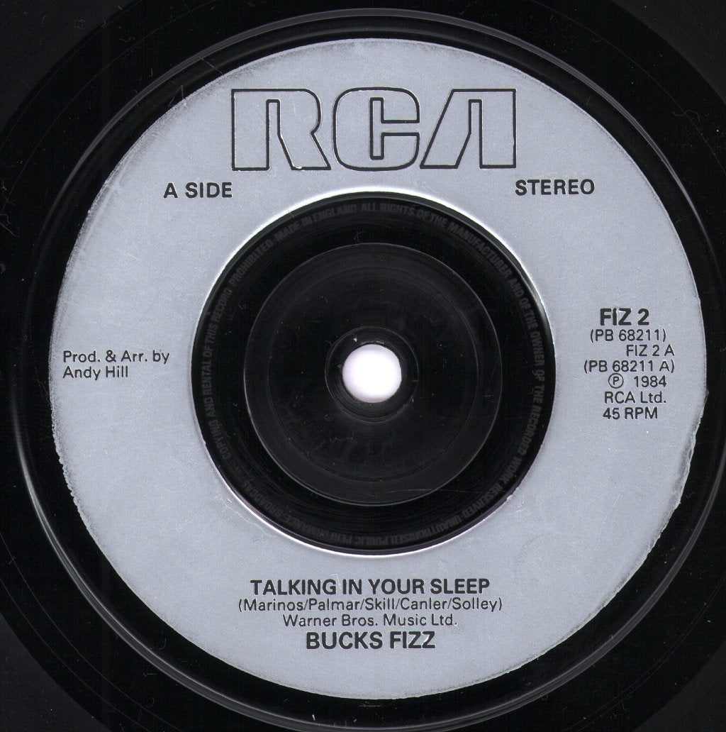 Bucks Fizz - Talking In Your Sleep - 7 Inch