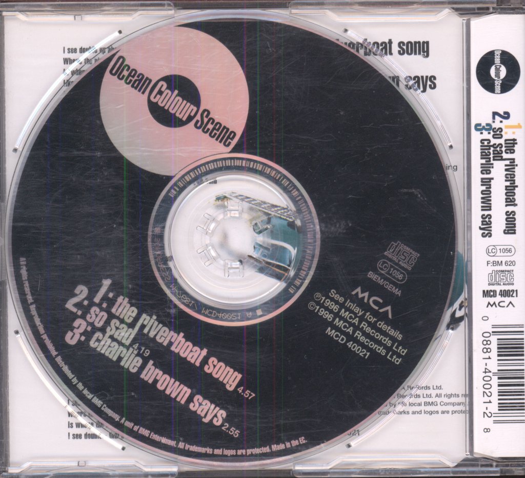 Ocean Colour Scene - Riverboat Song - Cd
