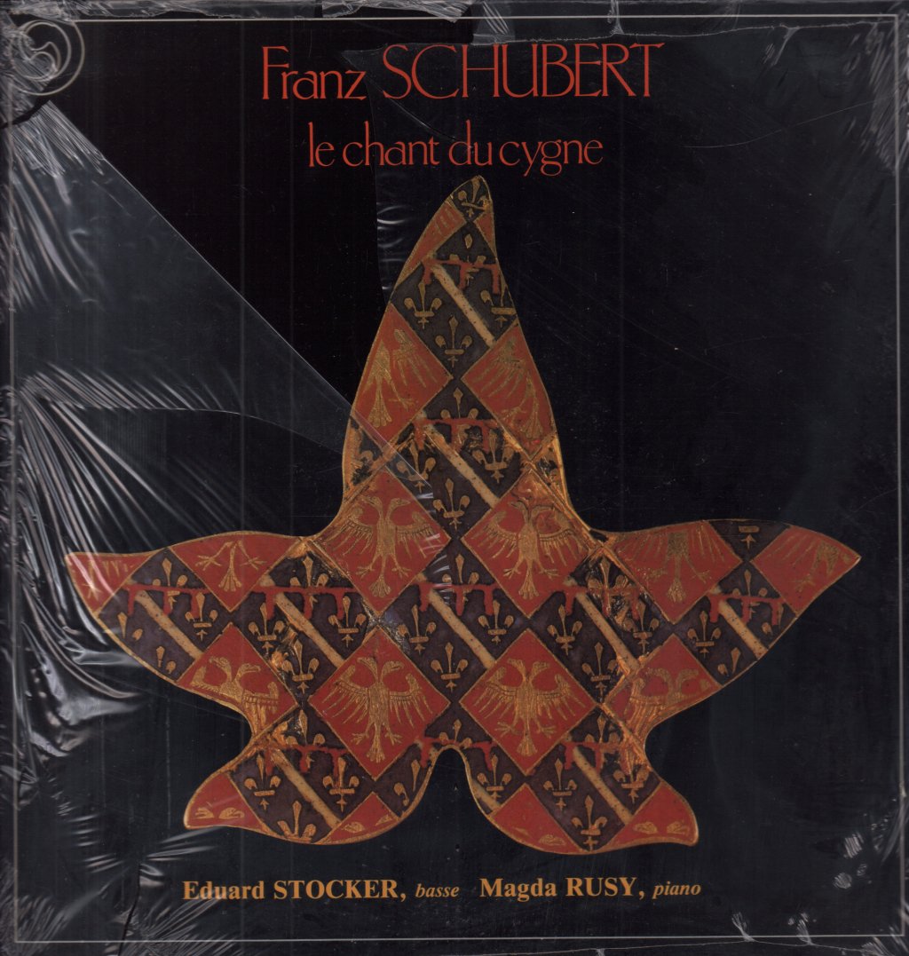 Eduard Stocker And Magda Rusy - Franz Schubert - Le Chant Du Cygne - Lp