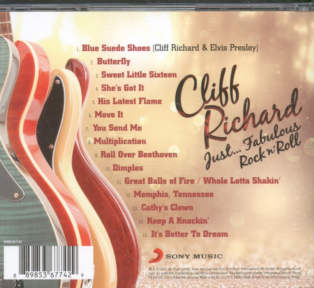 Cliff Richard - Just... Fabulous Rock'n'Roll - Cd