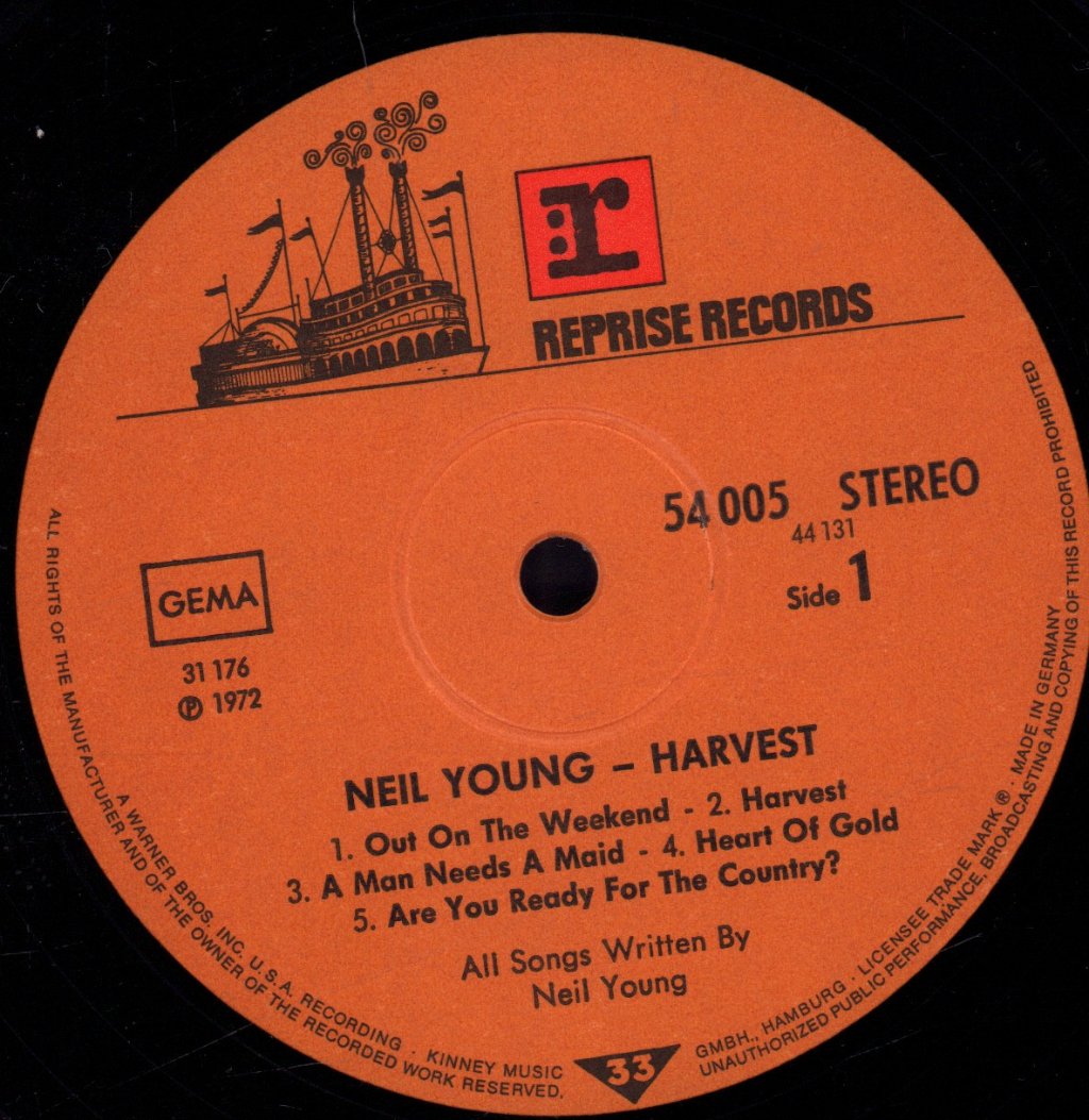 Neil Young - Harvest - Lp