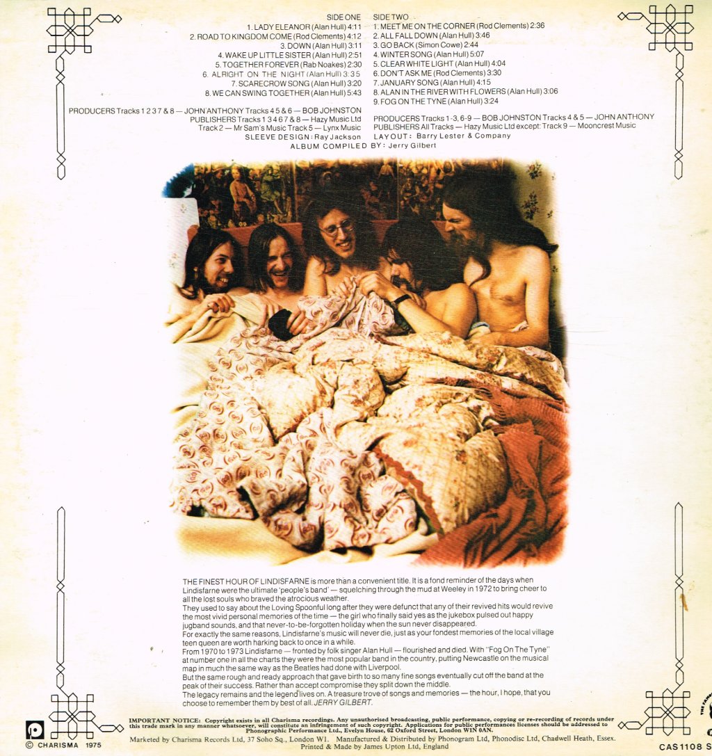 Lindisfarne - Lindisfarne's Finest Hour - Lp