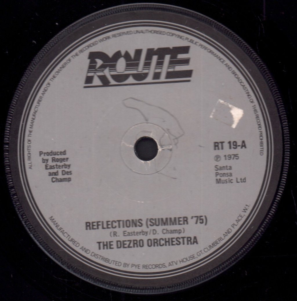 Dezro Orchestra - Reflections (Summer '75) - 7 Inch