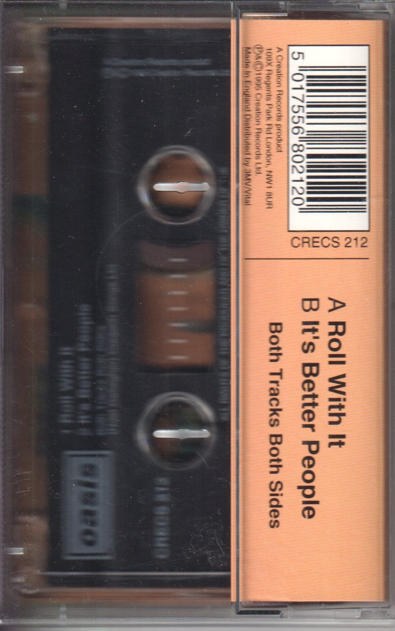 Oasis - Roll With It - Cassette