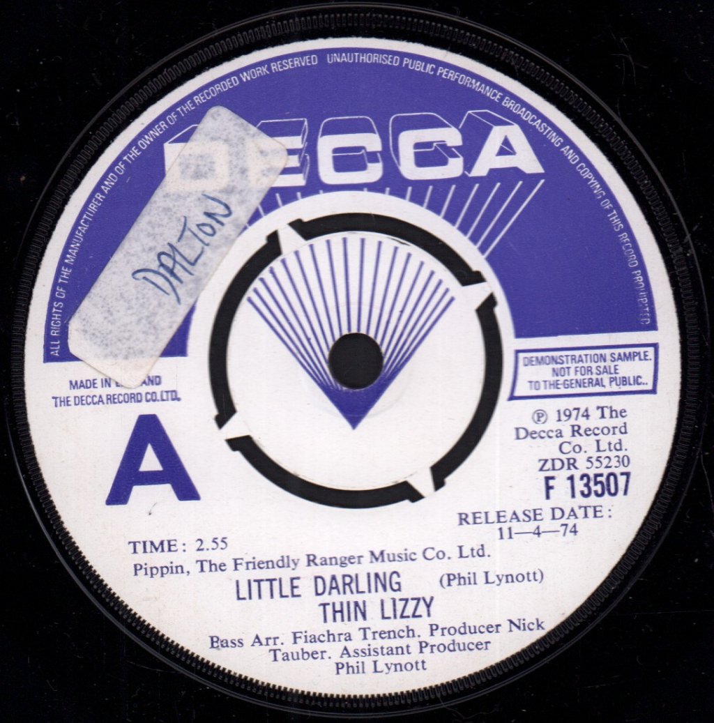 Thin Lizzy - Little Darling - 7 Inch