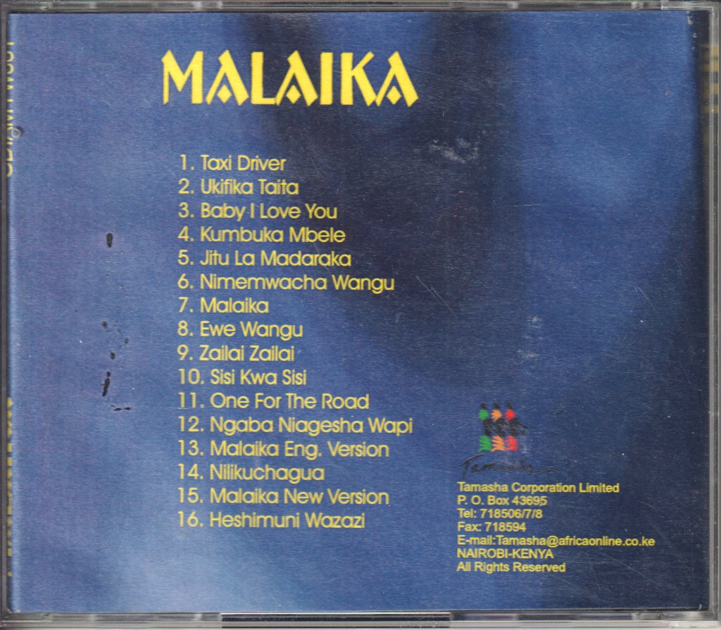 fadhili william - malaika - Cdr