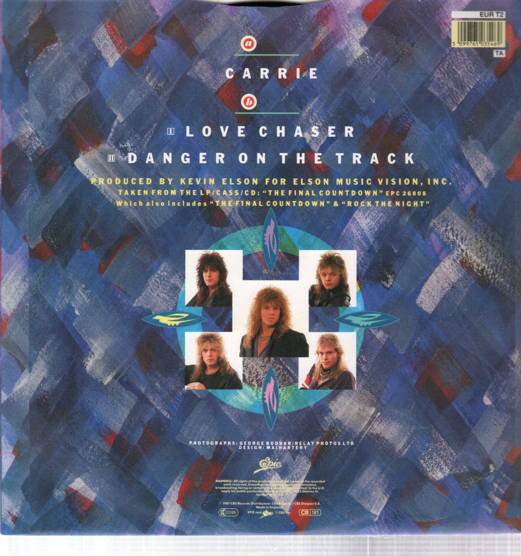 Europe - Carrie - 12 Inch