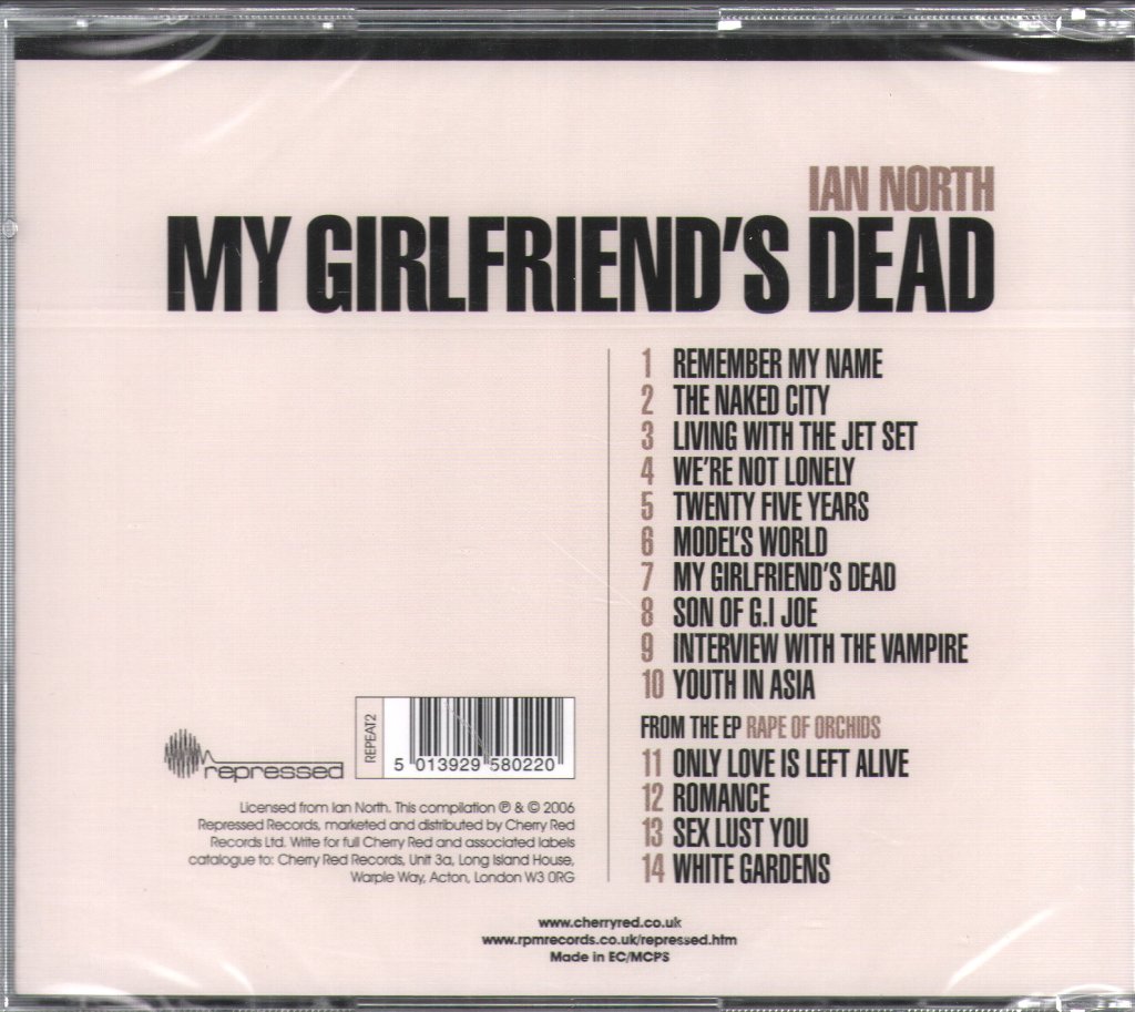 Ian North - My Girlfriend's Dead - Cd