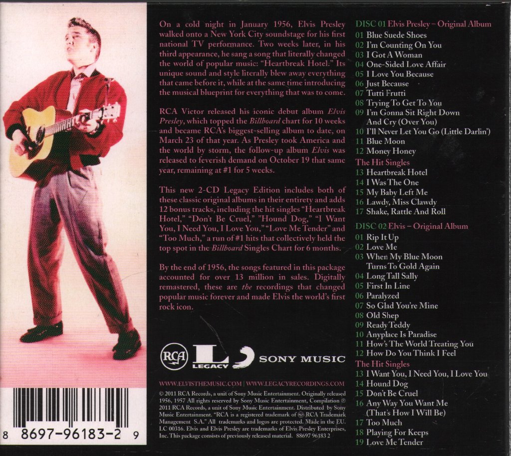 Elvis Presley - Elvis Presley (Legacy Edition) - Cd Set