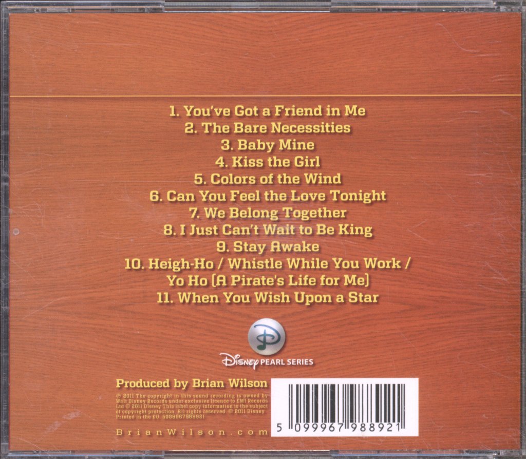 Brian Wilson - In The Key Of Disney - Cd