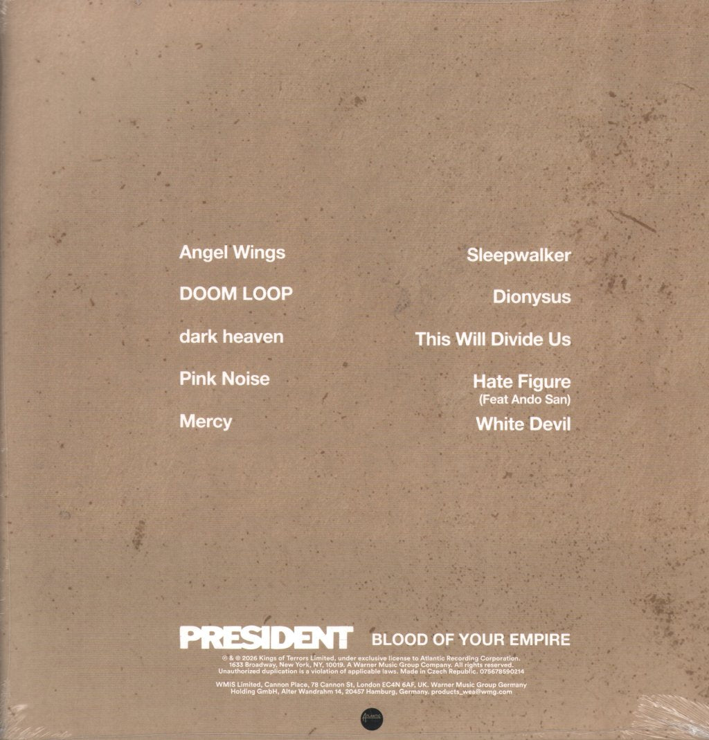 President - Blood Of Your Empire - Lp
