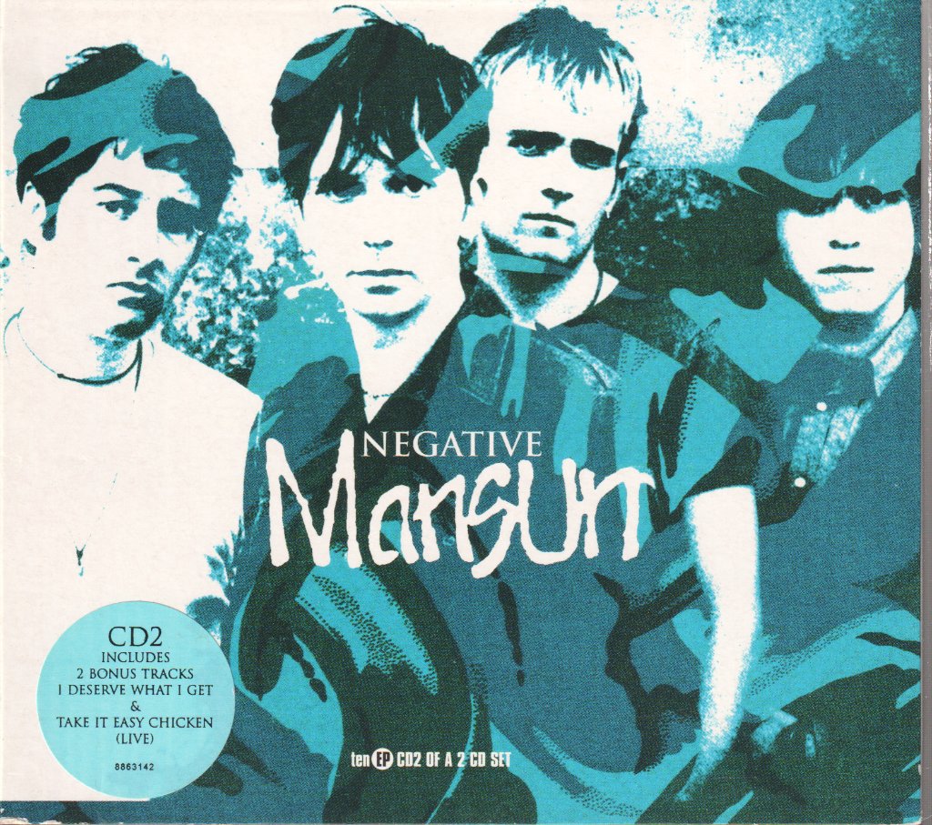Mansun - Negative - Cd