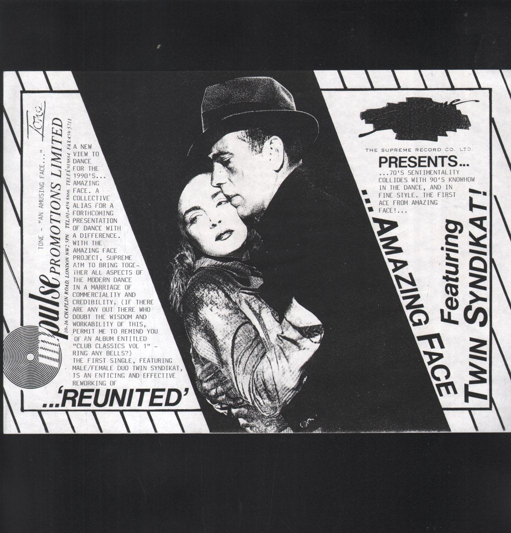 Reunited - Amazing Face - 12 Inch