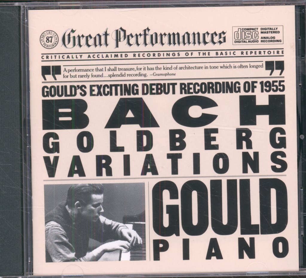 Glenn Gould - Goldberg Variations - Cd