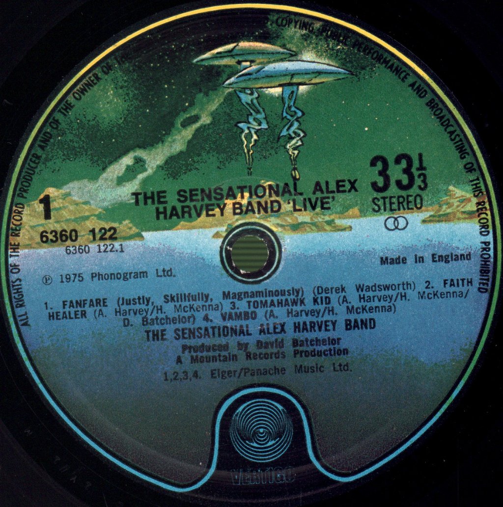 Sensational Alex Harvey Band - Live - Lp