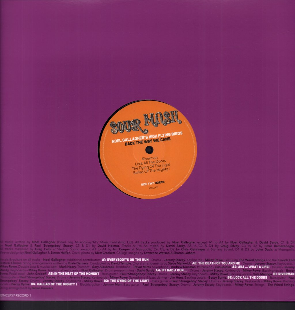 Noel Gallagher's High Flying Birds - Back The Way We Came: Vol. 1 (2011 - 2021) - Double Lp