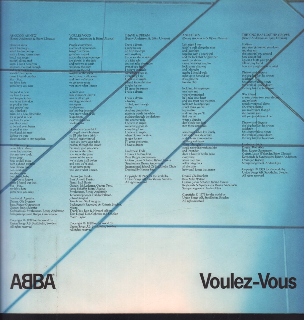 ABBA - Voulez-Vous - Lp