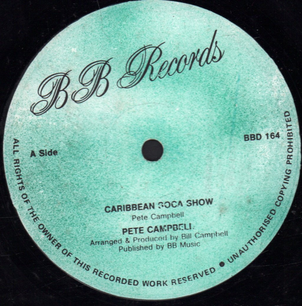 Pete Campbell - Caribbean Soca Show - 12 Inch