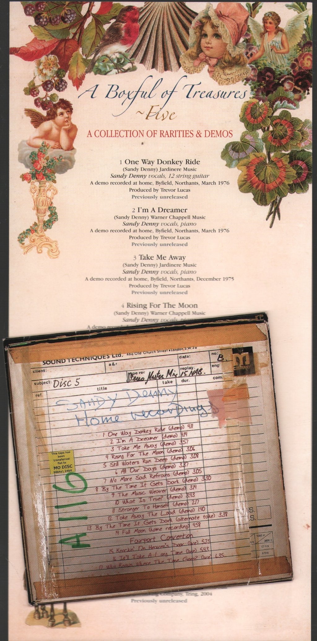 Sandy Denny - A Boxful Of Treasures - Cd Set