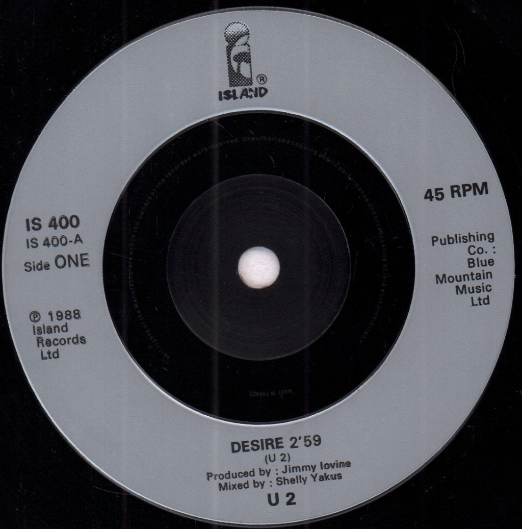 U2 - Desire - 7 Inch