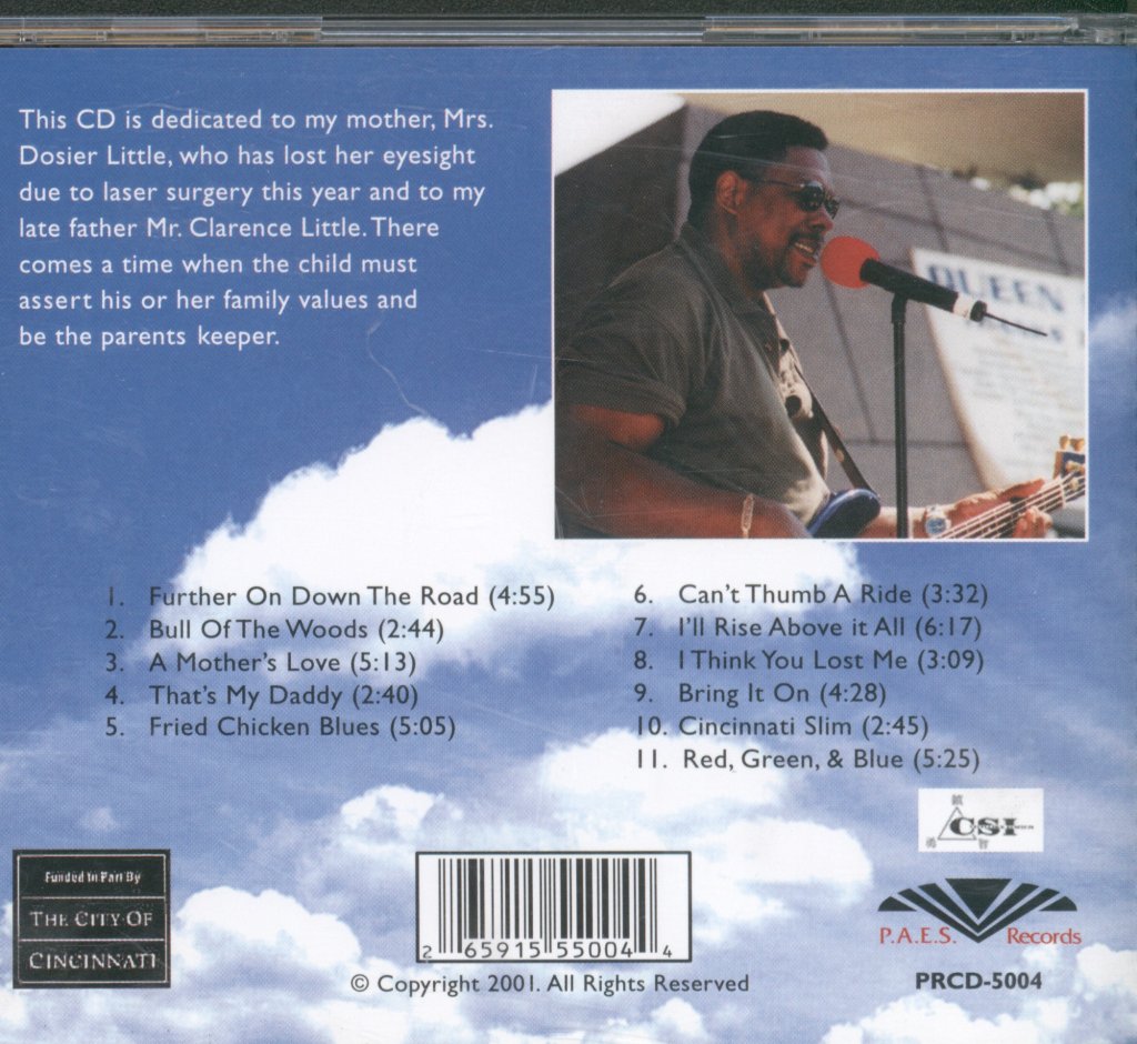 Mr. Keith Little - A Mother's Love - Cd