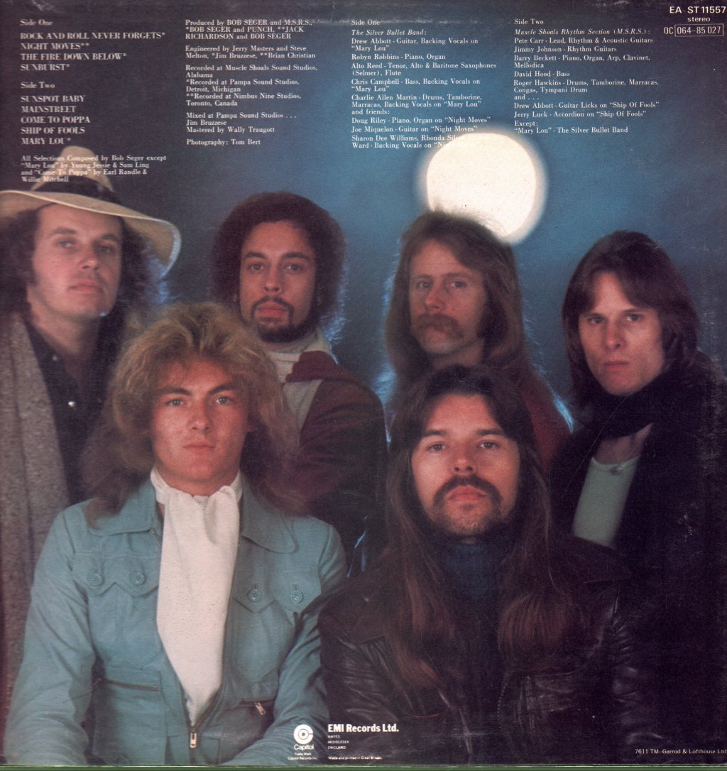 Bob Seger And The Silver Bullet Band - Night Moves - Lp