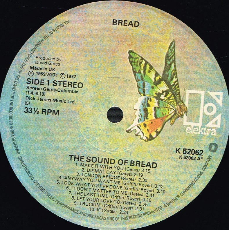 Bread - Sound Of Bread - Lp