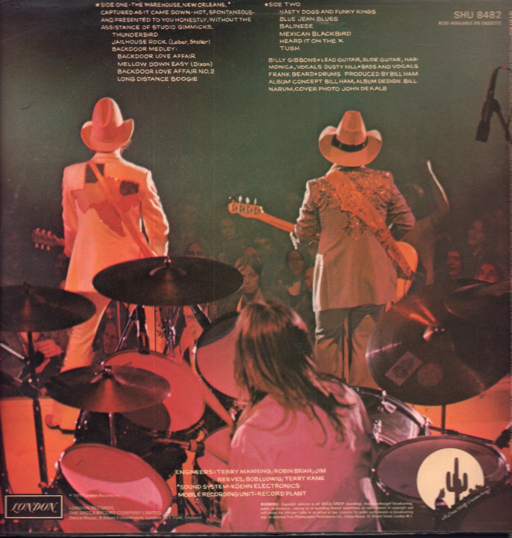 ZZ Top - Fandango - Lp