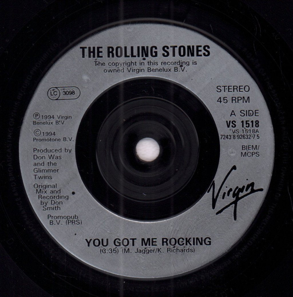 Rolling Stones - You Got Me Rocking - 7 Inch