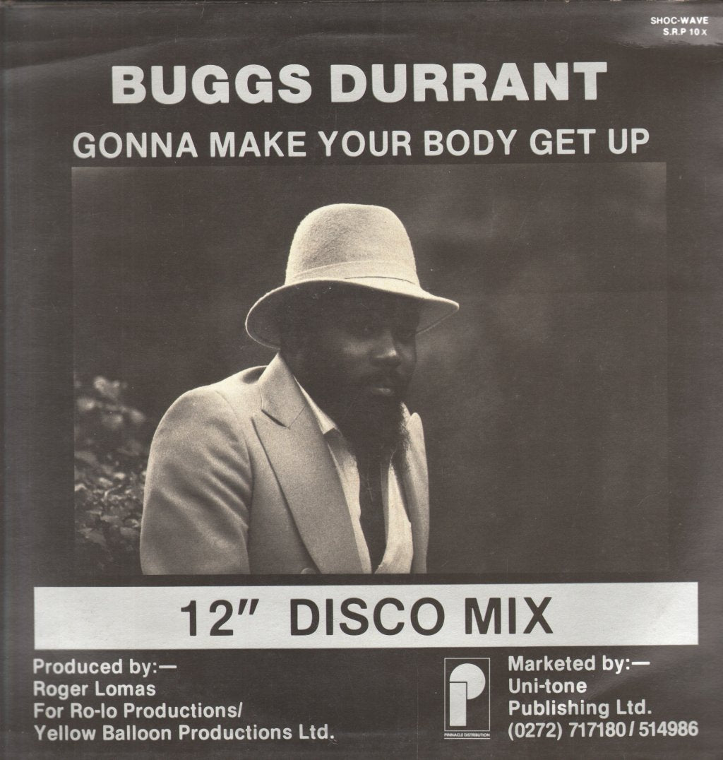 Buggs Durrant - Gonna Make Your Body Get Up - 12 Inch