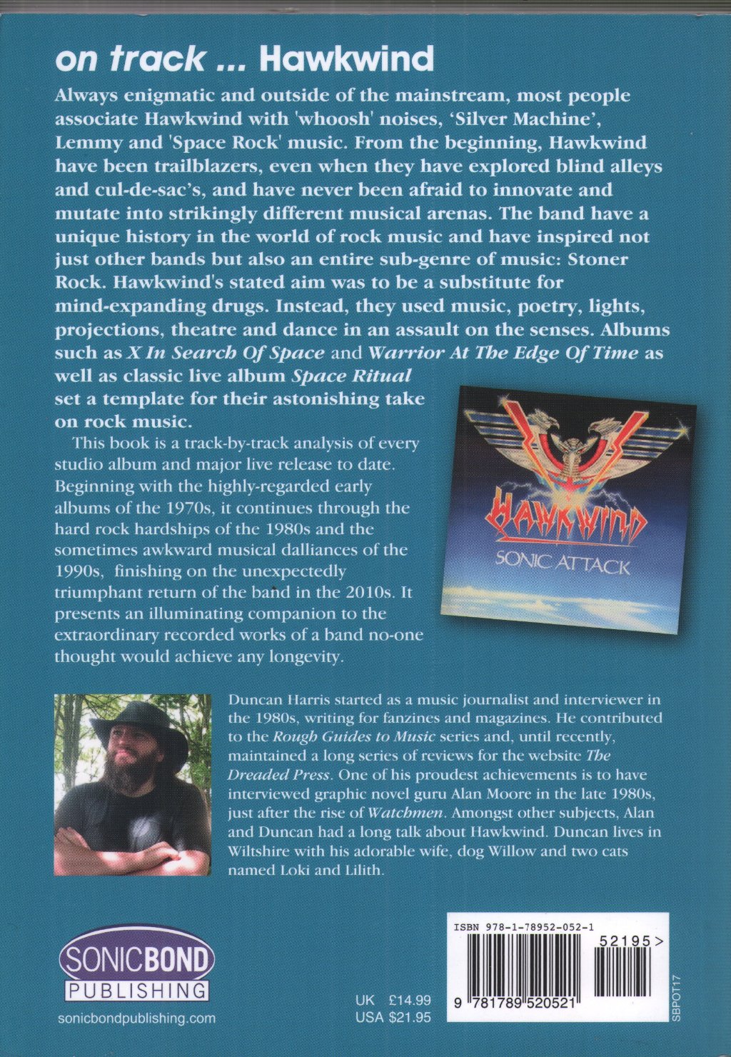 Hawkwind - Hawkwind On Track: Every Album, Every Song - Book