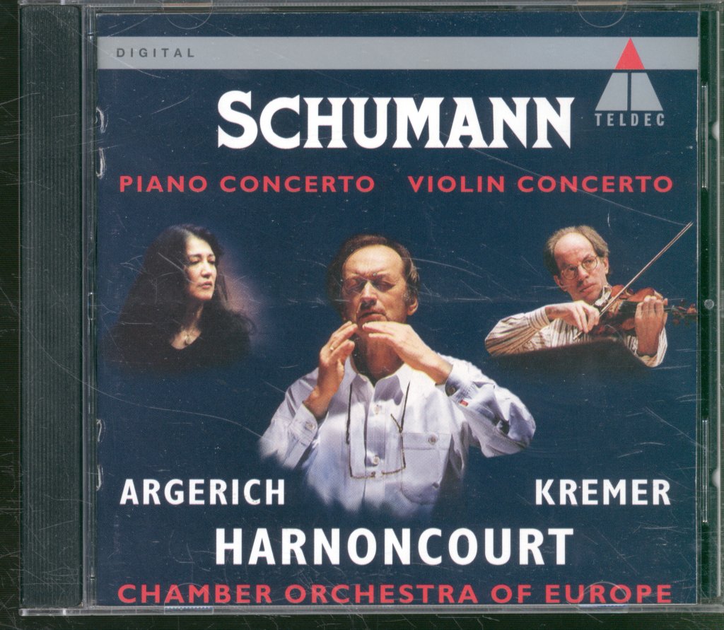 Nikolaus Harnoncourt, Chamber Orchestra Of Europe - Schumann - Piano Concerto / Violin Concerto - Cd