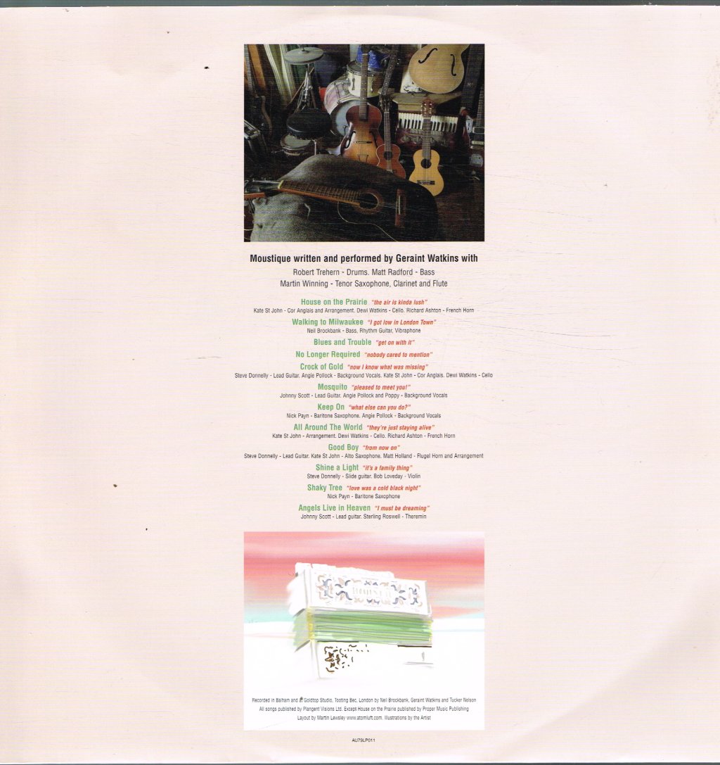 Geraint Watkins - Moustique - Lp