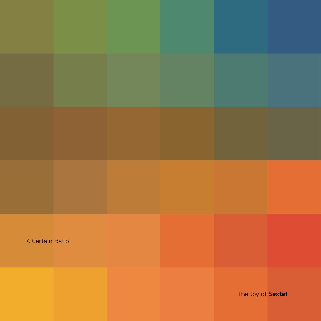 A Certain Ratio - Joy Of Sextet - Cd