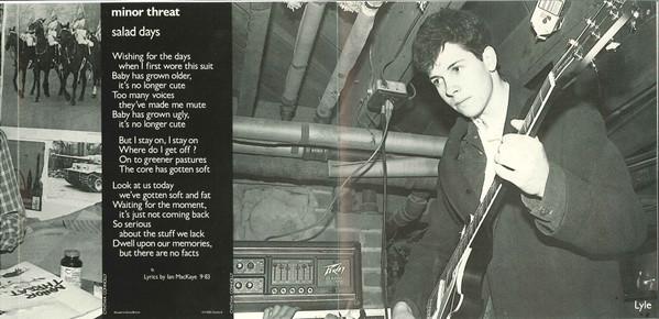 Minor Threat - Salad Days - 7 Inch