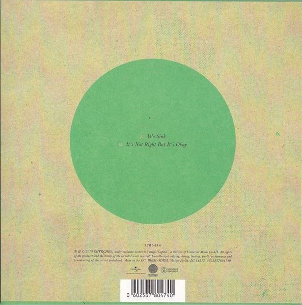 Chvrches - We Sink - 7 Inch