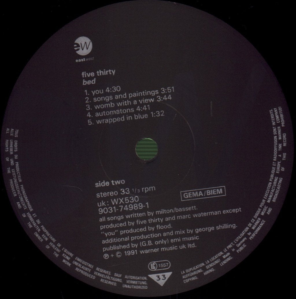 Five Thirty - Bed - Lp