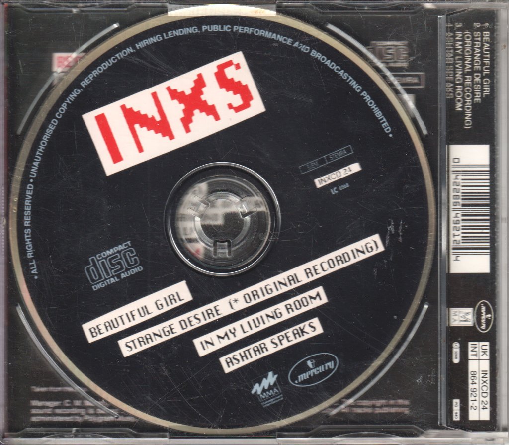 INXS - Beautiful Girl - Cd