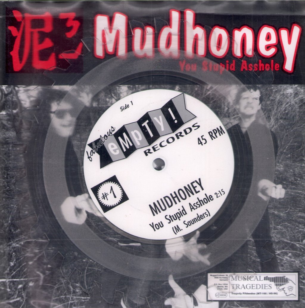 Mudhoney/Gas Huffer - You Stupid Asshole/Knife Manual - 6 Inch