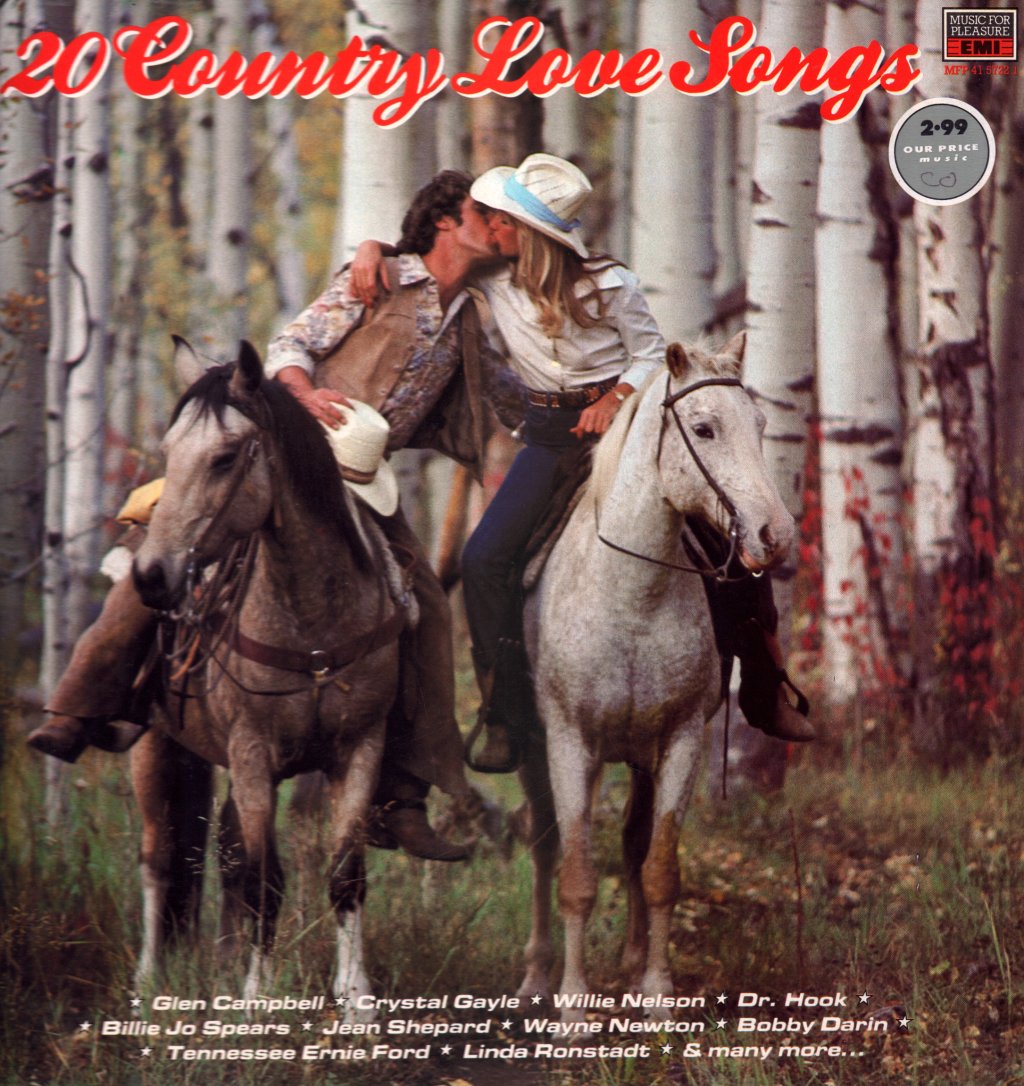 Various Artists - 20 Country Love Songs - Lp