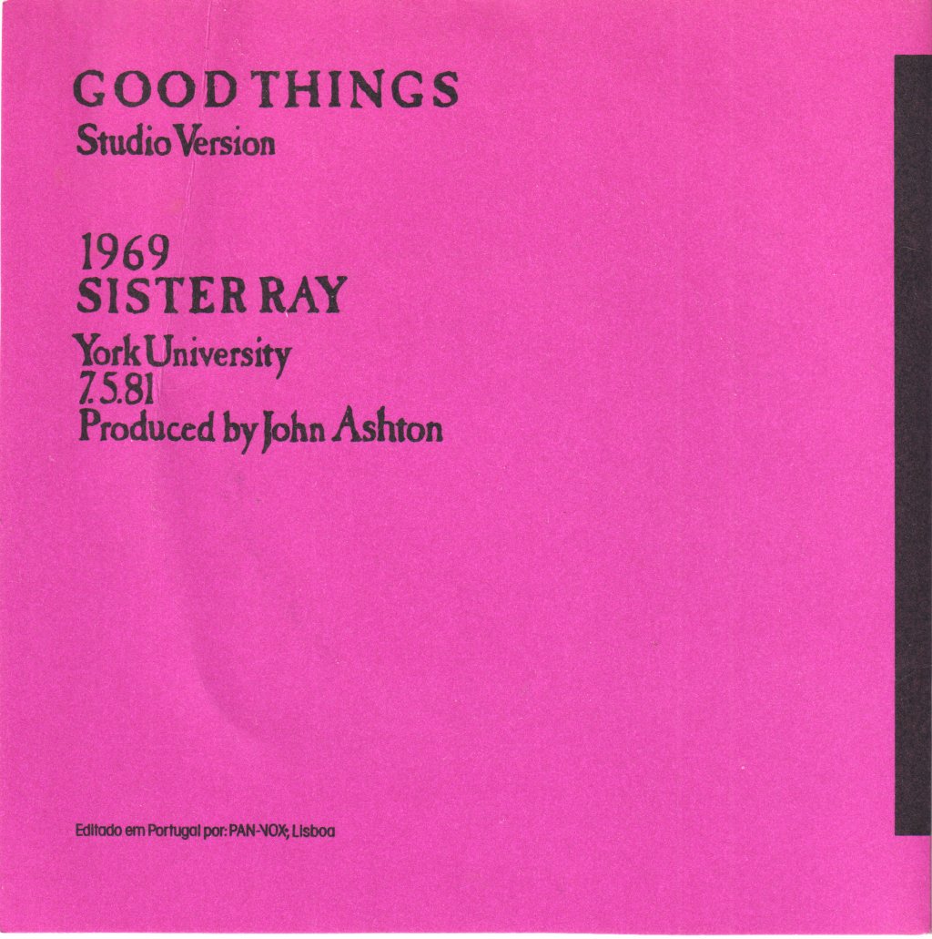 Sisters Of Mercy - Good Things - 7 Inch